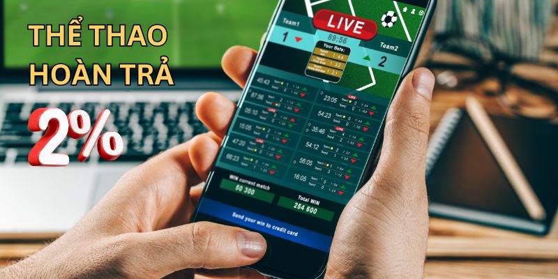 Giới thiệu chương trình thể thao hoàn trả 2% tại Go88