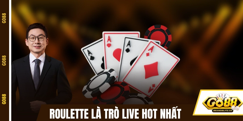danh bai online roullete Roulette là một trong những trò live hot nhất tại GO88