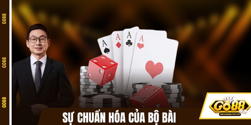 danh bai su chuan hoa Sự chuẩn hóa của bộ bài Tú Lơ Khơ theo thời gian