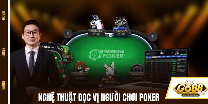 game bai doi thuong doc vi Nghệ thuật đọc vị người chơi Poker tại GO88